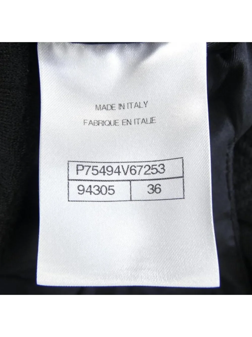 Chanel Jacket Black